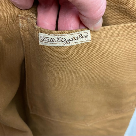 Walls Blizzard Pruf USA  Tan Insulated Apparel coveralls. Sz 42-44 - Picture 12 of 16
